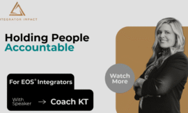 Holding People Accountable