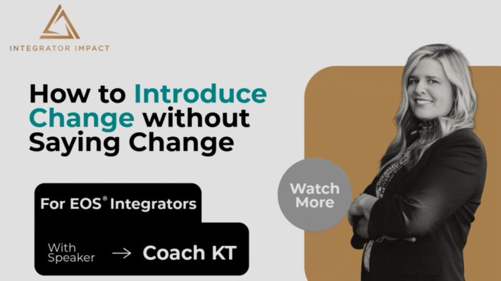 How to Introduce Change without Saying Change